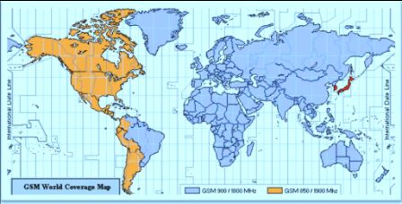 Cdma Coverage Map